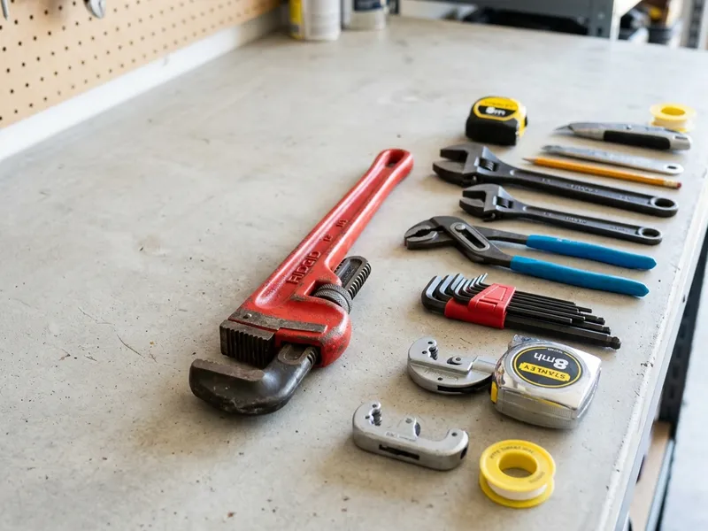 Professional plumbers in Todd Mission, TX equipped with top-tier tools for residential and commercial plumbing services.
